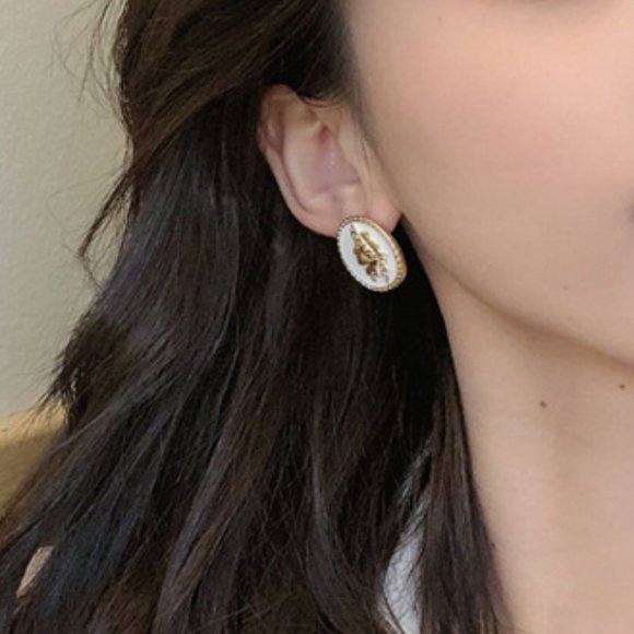 Lagom Studio Jewelry - ❤️Last one💙Roman Knight Prince King Stud Earrings
